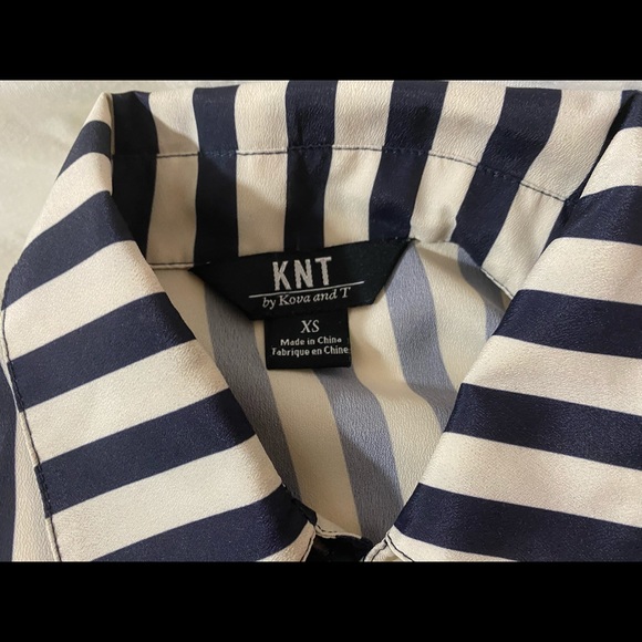 Urban Outfitters Kova and T Striped Blouse - Picture 9 of 9